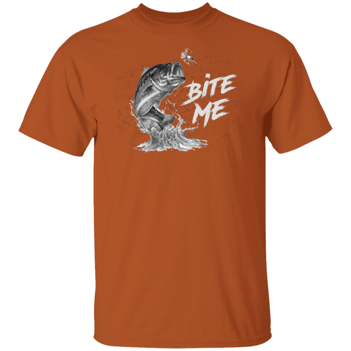 "Bite Me" Fishing T-Shirt – Perfect for Anglers with a Sense of Humor!