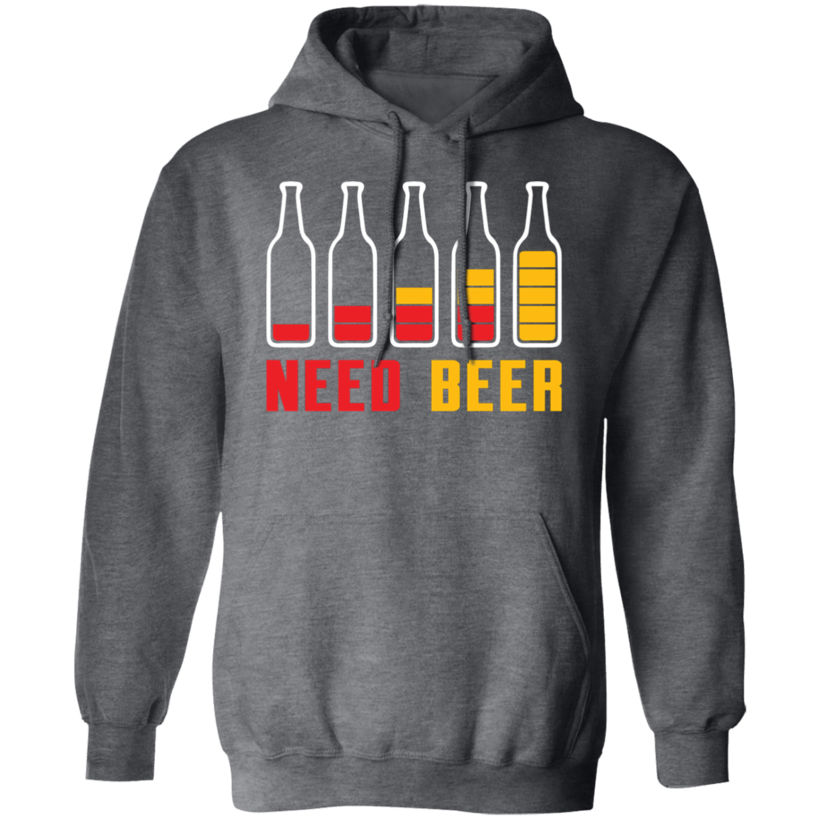 "Need Beer" Hoodie – Ideal for Beer Lovers, Happy Hour, and Alcohol Enthusiasts!