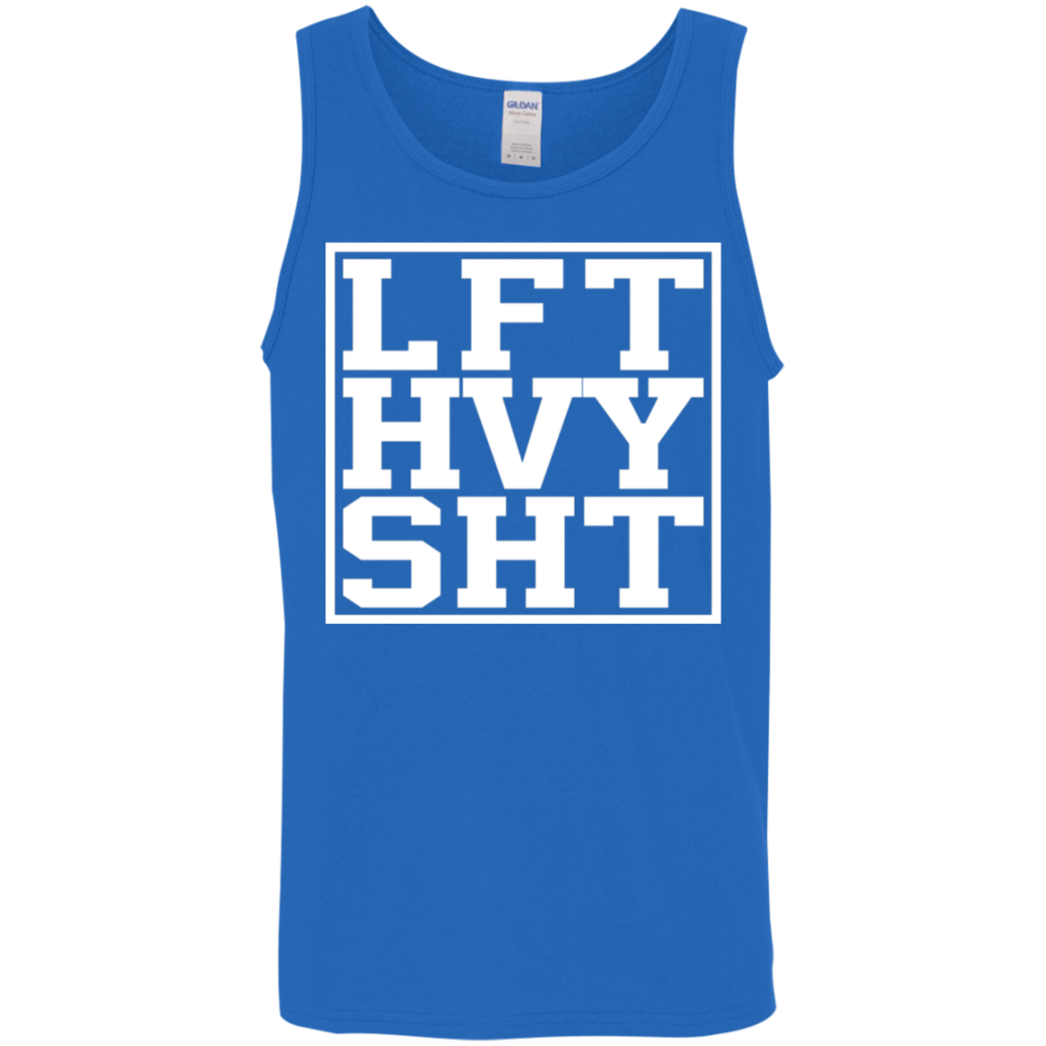 "LFT HVY SHT" Tank Top - The Perfect Workout Top for Fitness Buffs and Weight Lifters!