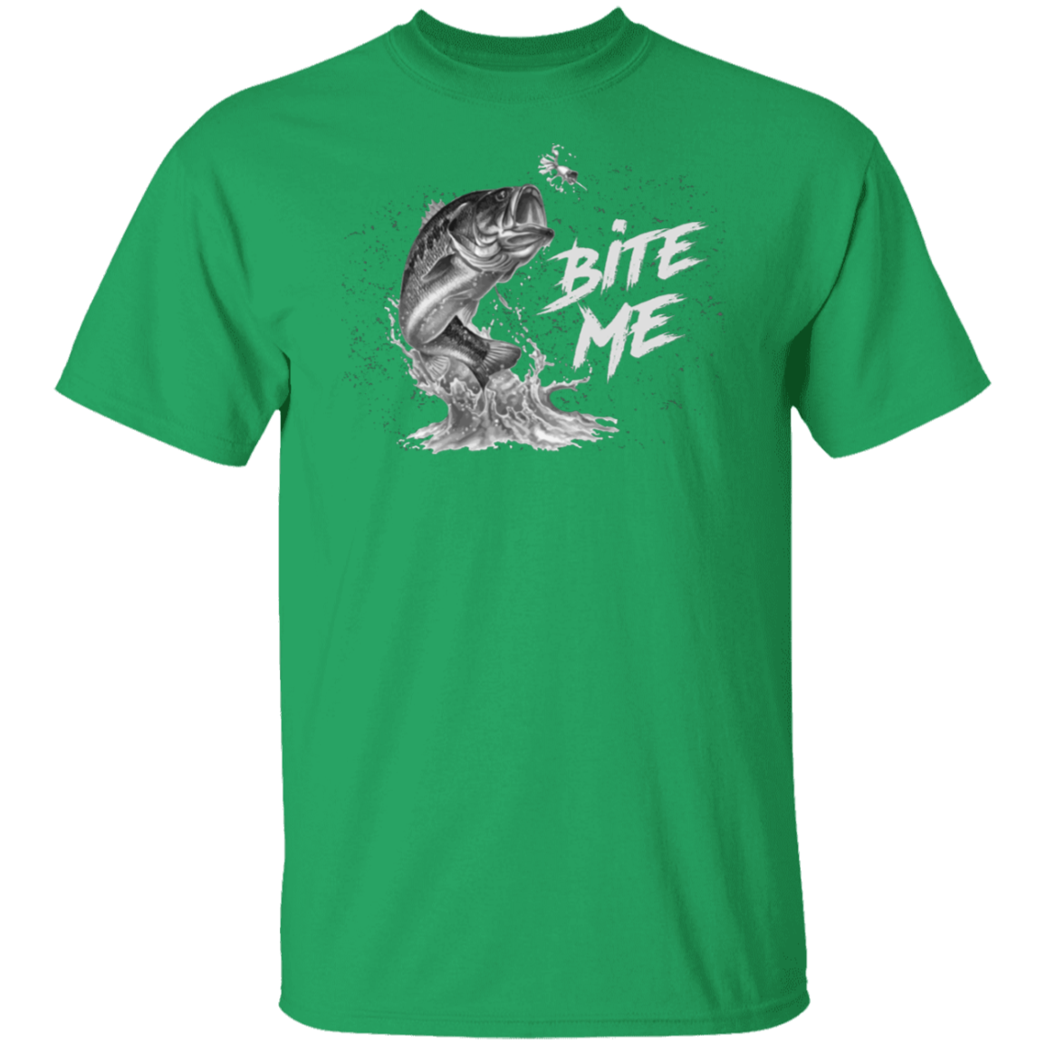 "Bite Me" Fishing T-Shirt – Perfect for Anglers with a Sense of Humor!