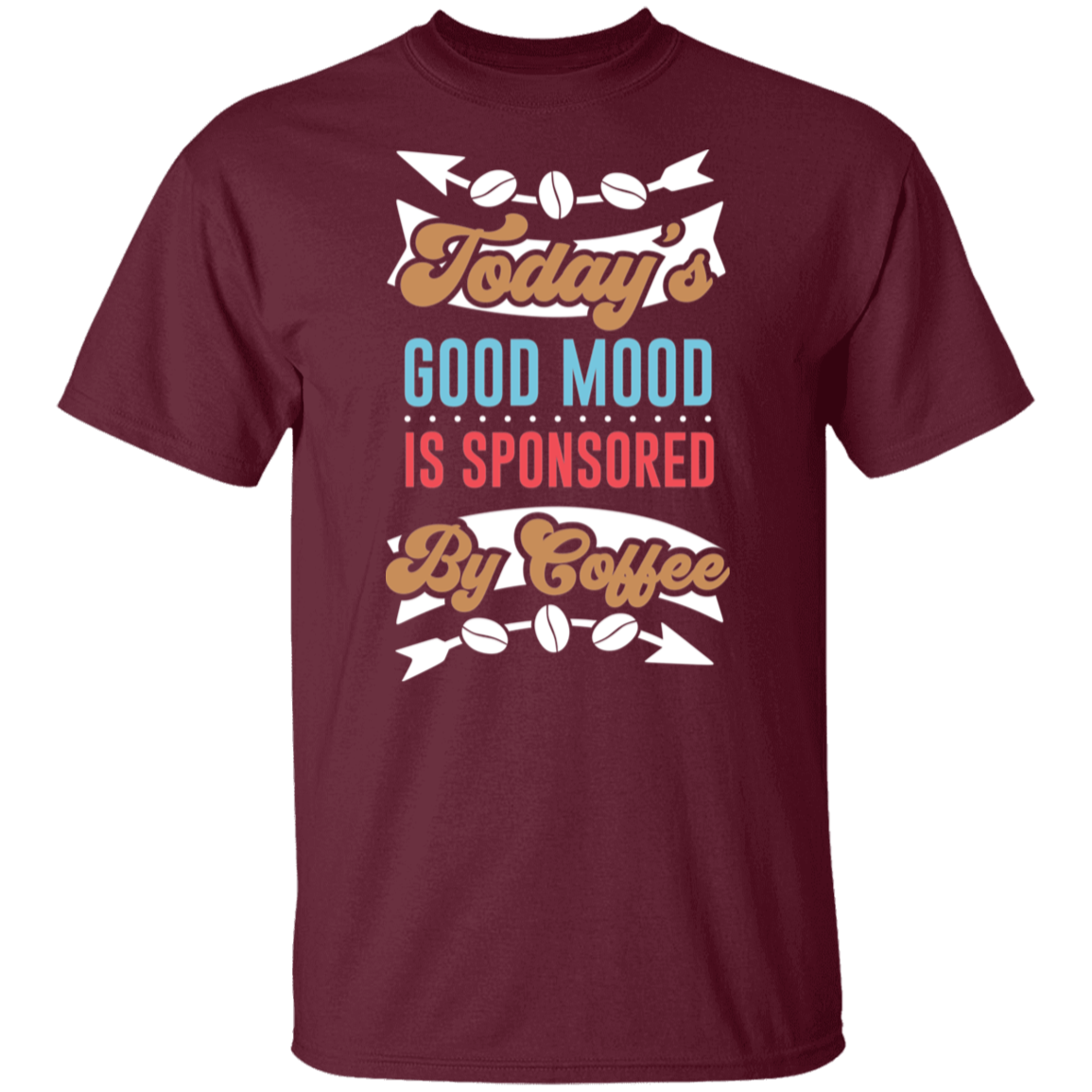 "Today's Good Mood" Coffee T-Shirt - Perfect for Coffee Lovers!