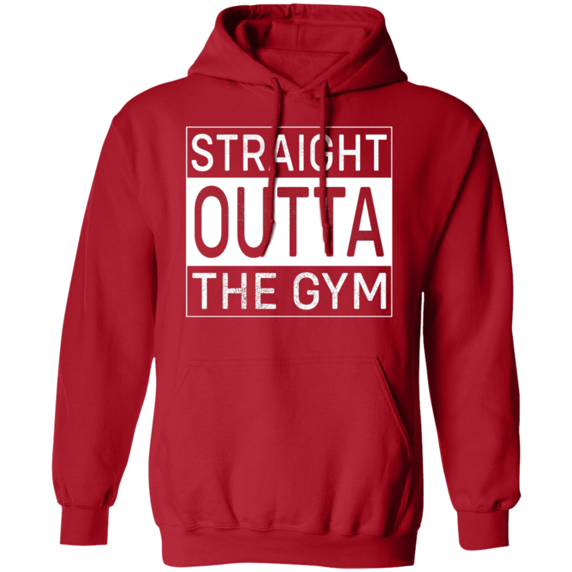 "Straight Outta The Gym" - Premium Workout Hoodie for Fitness Enthusiasts!