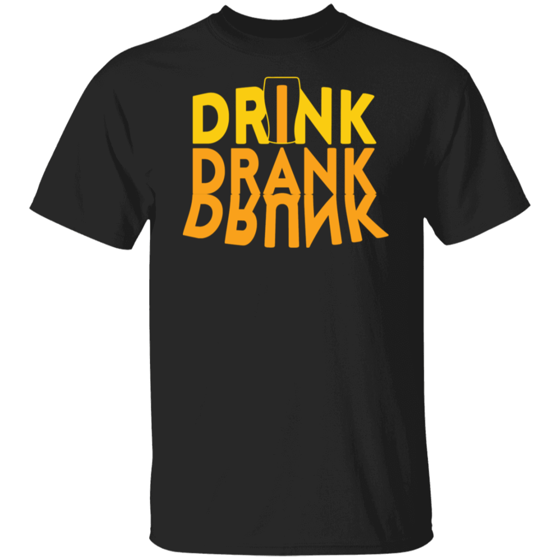 “Drink, Drank, Drunk” Funny T-Shirt – Perfect for Beer, Wine & Cocktail Fans!