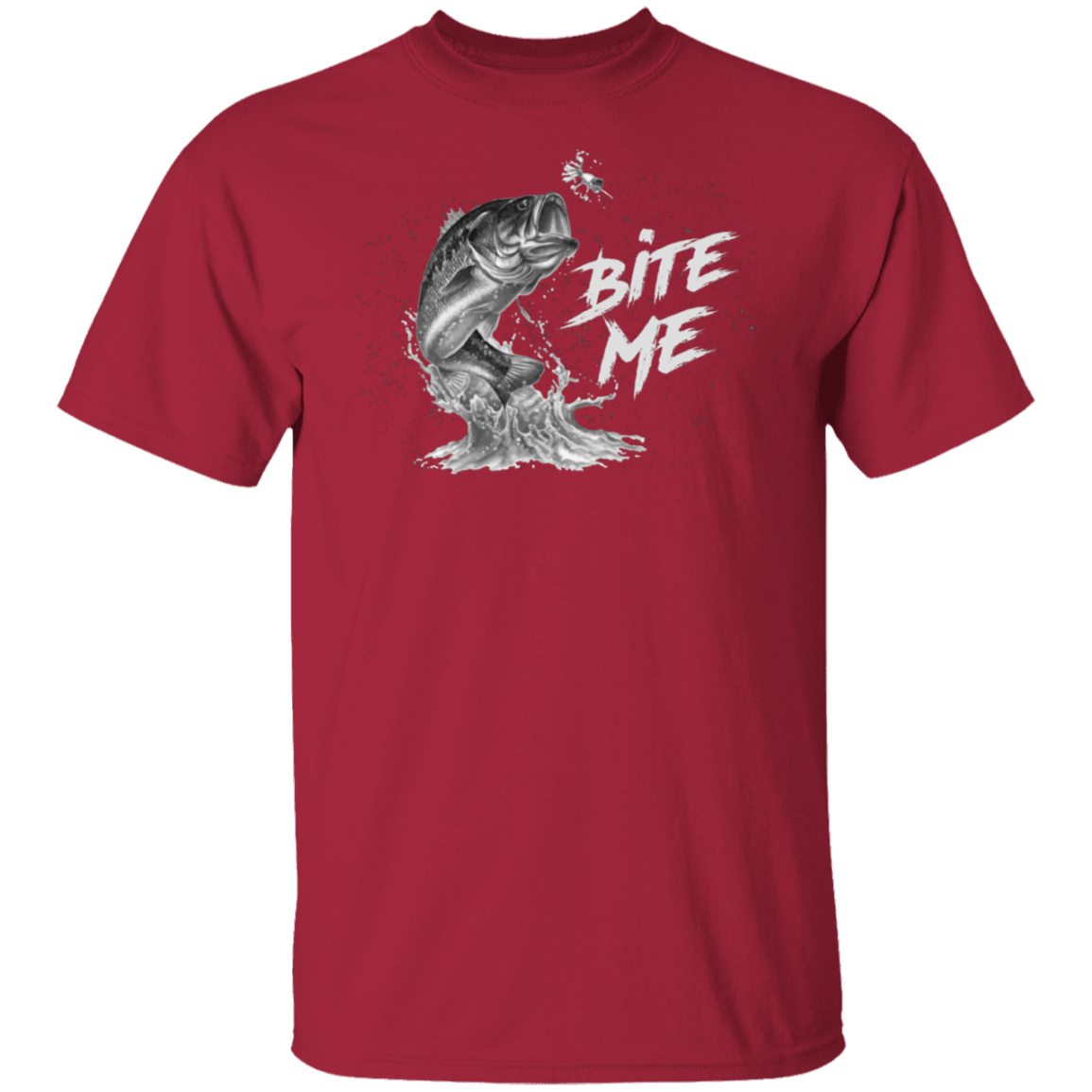 "Bite Me" Fishing T-Shirt – Perfect for Anglers with a Sense of Humor!