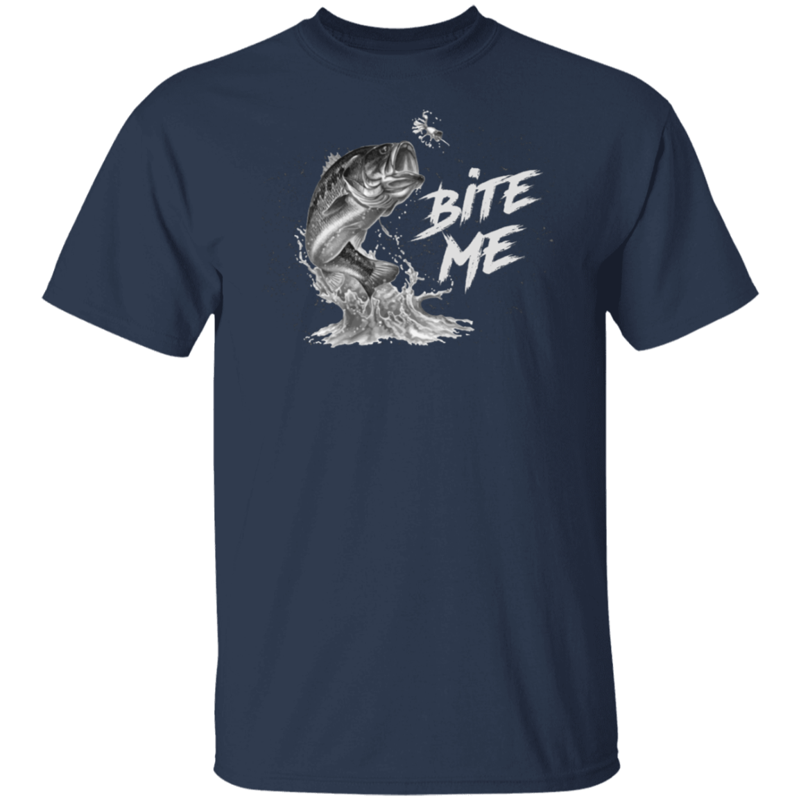 "Bite Me" Fishing T-Shirt – Perfect for Anglers with a Sense of Humor!