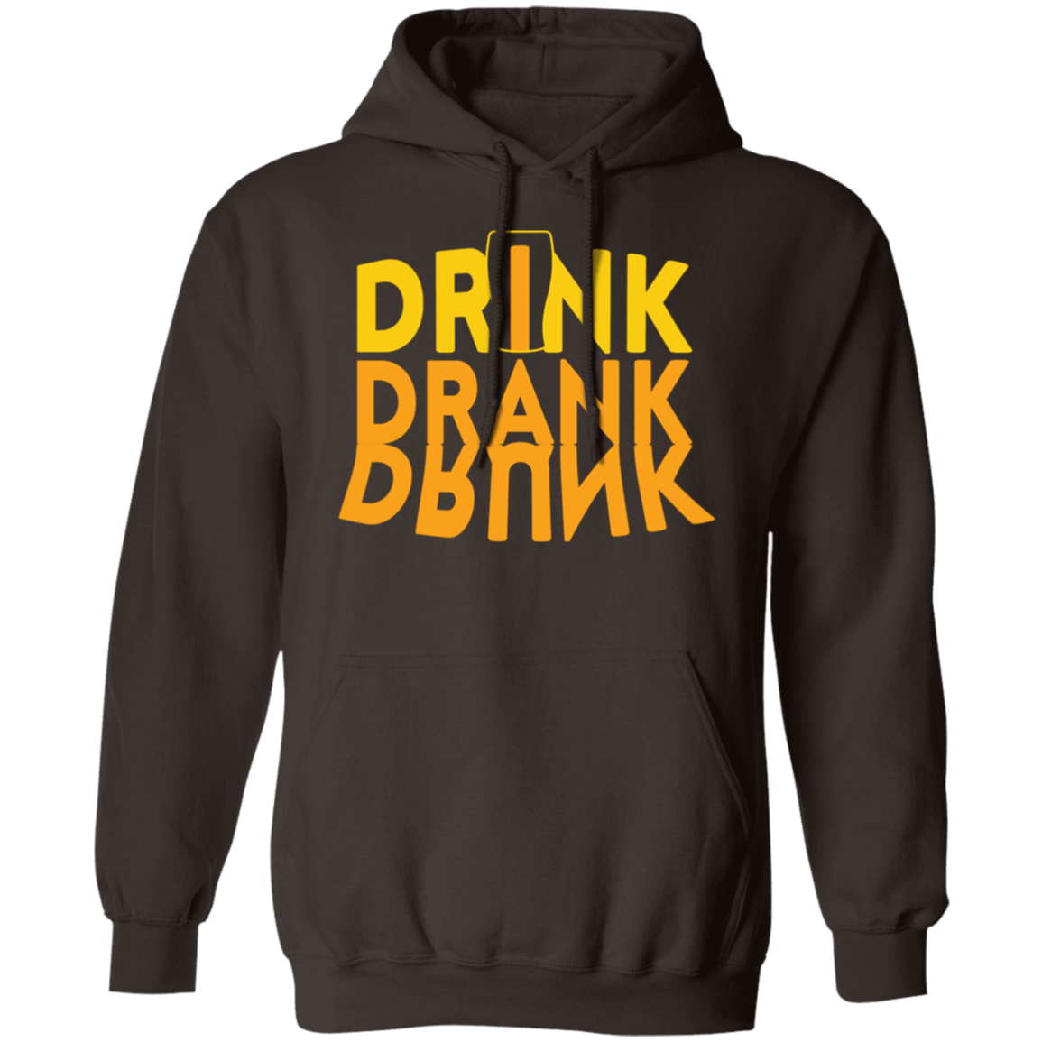 “Drink, Drank, Drunk” Funny Hoodie – Ideal for Beer, Wine & Happy Hour Fans!