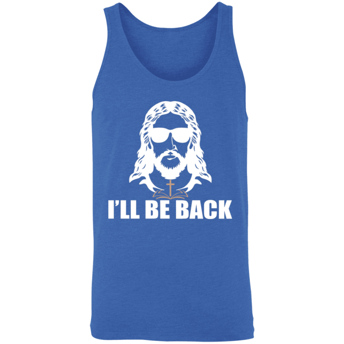 "I'll Be Back" - Jesus Christ Unisex Tank Top
