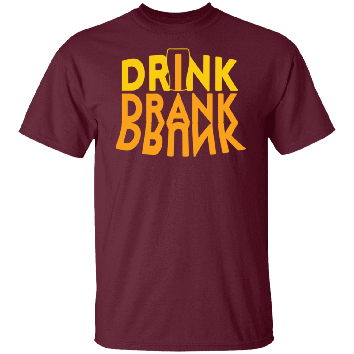 “Drink, Drank, Drunk” Funny T-Shirt – Perfect for Beer, Wine & Cocktail Fans!
