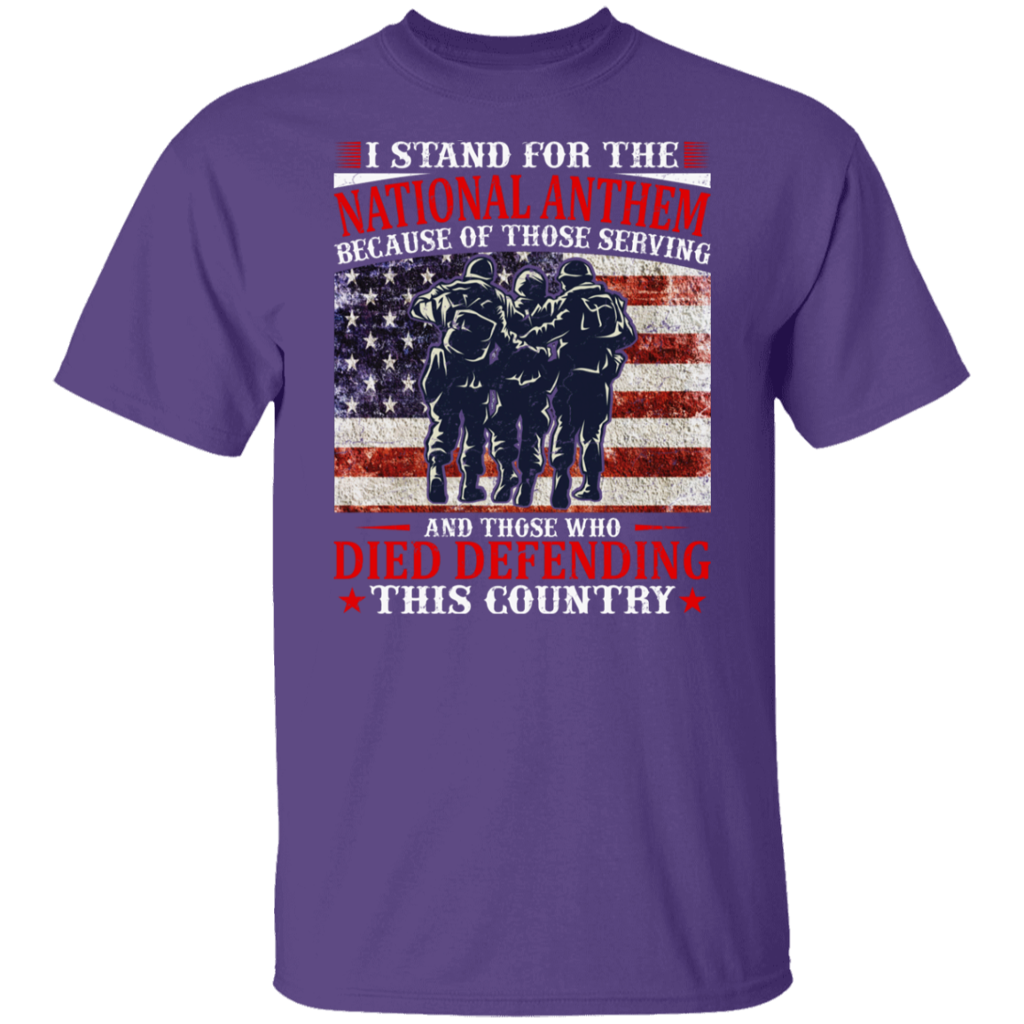 Stand Proud for America T-Shirt – Wear Your American Pride on Your Sleeve!