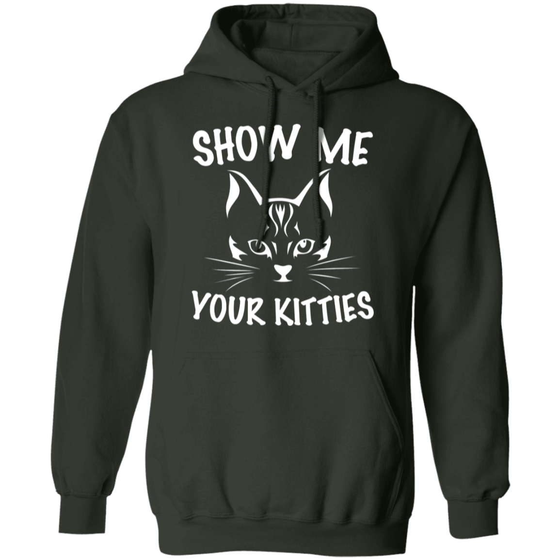 "Show Me Your Kitties" Cute Cat Hoodie – Cozy and Fun for Cat Lovers, Cat Owners, and Cat Ladies!