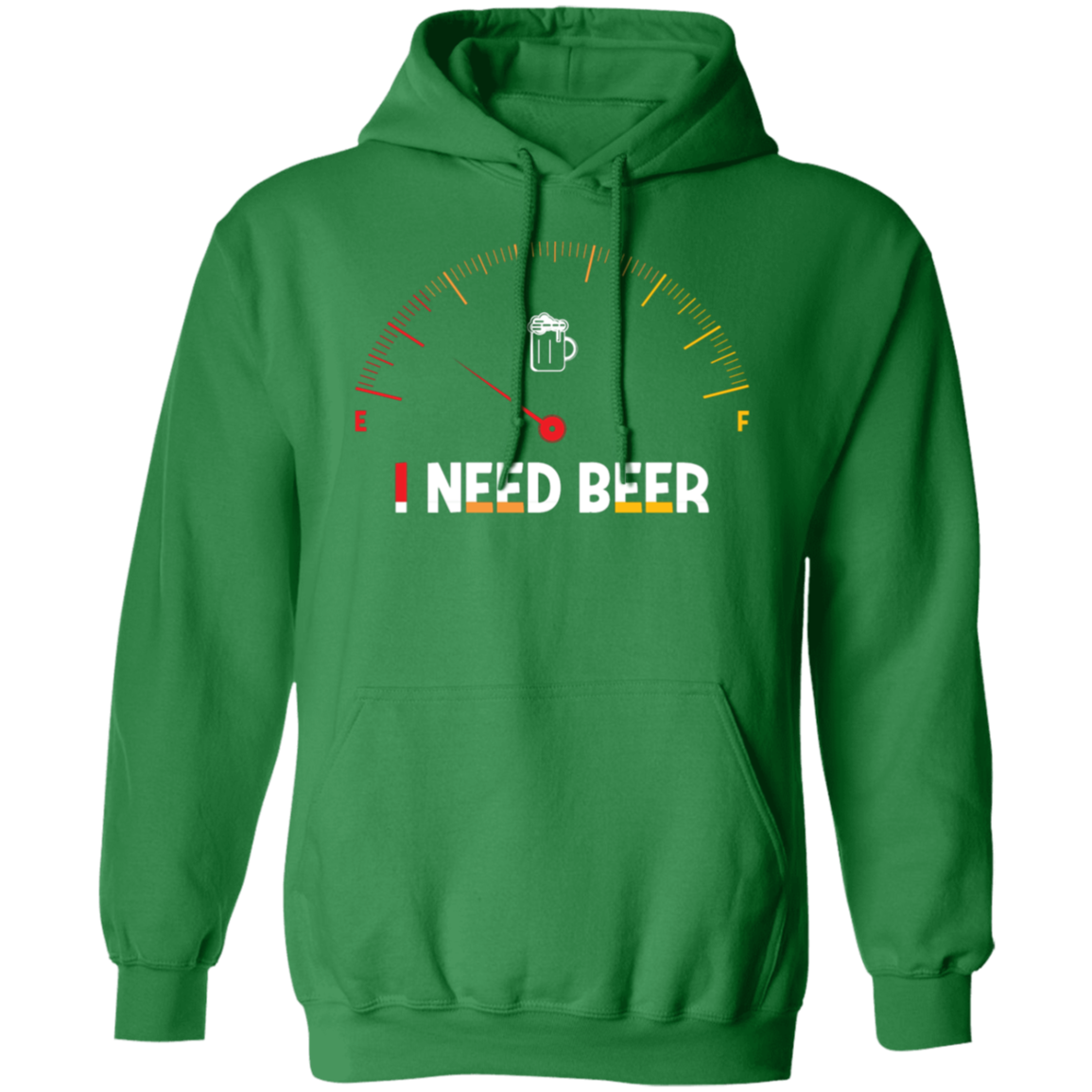 “Fuel Your Day with Beer” Hoodie – Cozy & Hilarious Apparel for Beer Lovers