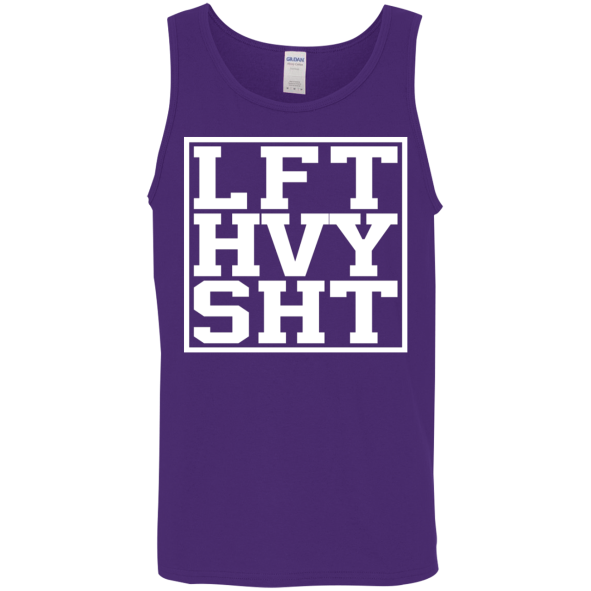 "LFT HVY SHT" Tank Top - The Perfect Workout Top for Fitness Buffs and Weight Lifters!