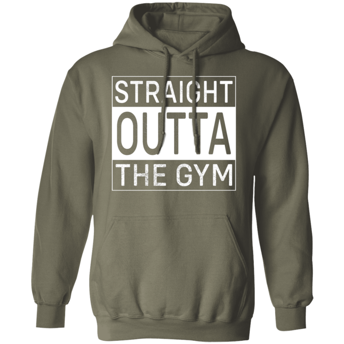 "Straight Outta The Gym" - Premium Workout Hoodie for Fitness Enthusiasts!