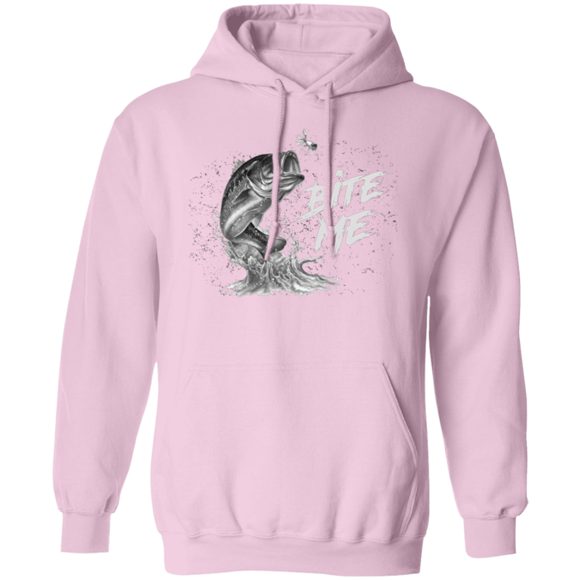 "Bite Me" Fishing Hoodie – Warm and Cozy for Anglers with a Sense of Humor!