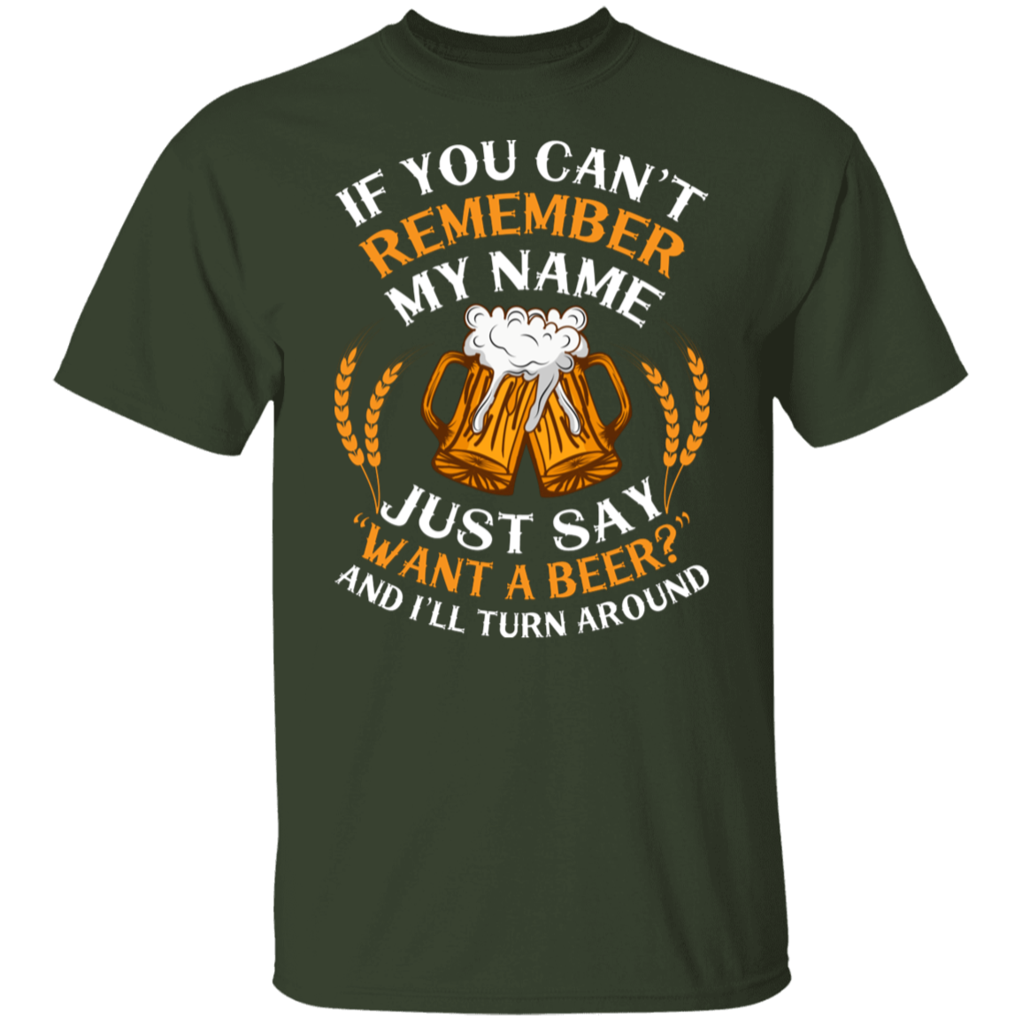 “Cheers to Forgetfulness” Beer Lover’s T-Shirt – Perfect for Happy Hour Fans!