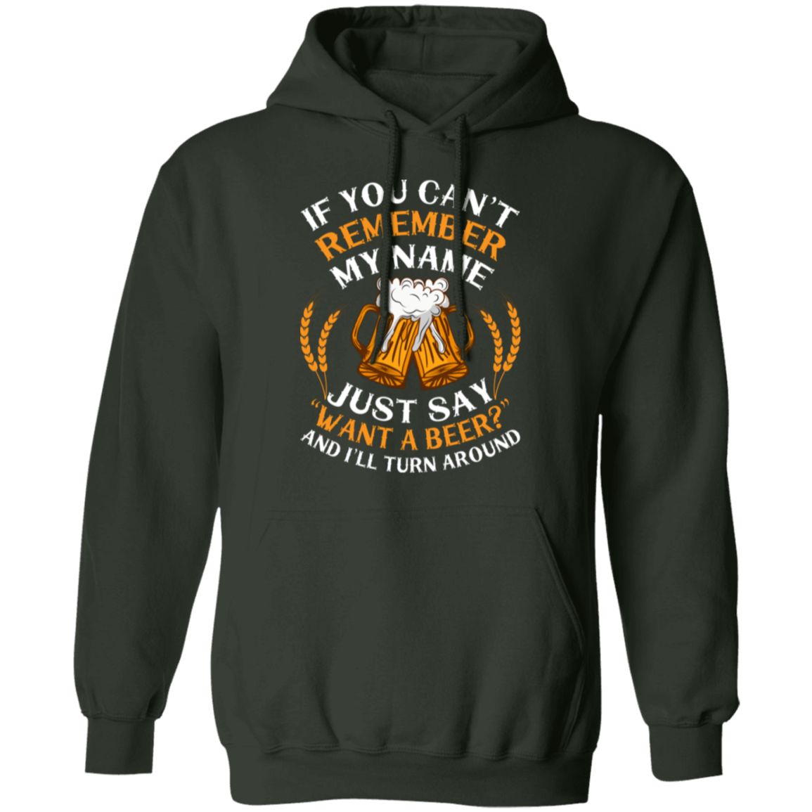 “Cheers to Forgetfulness” Beer Lover’s Hoodie – Cozy & Fun for Happy Hour!