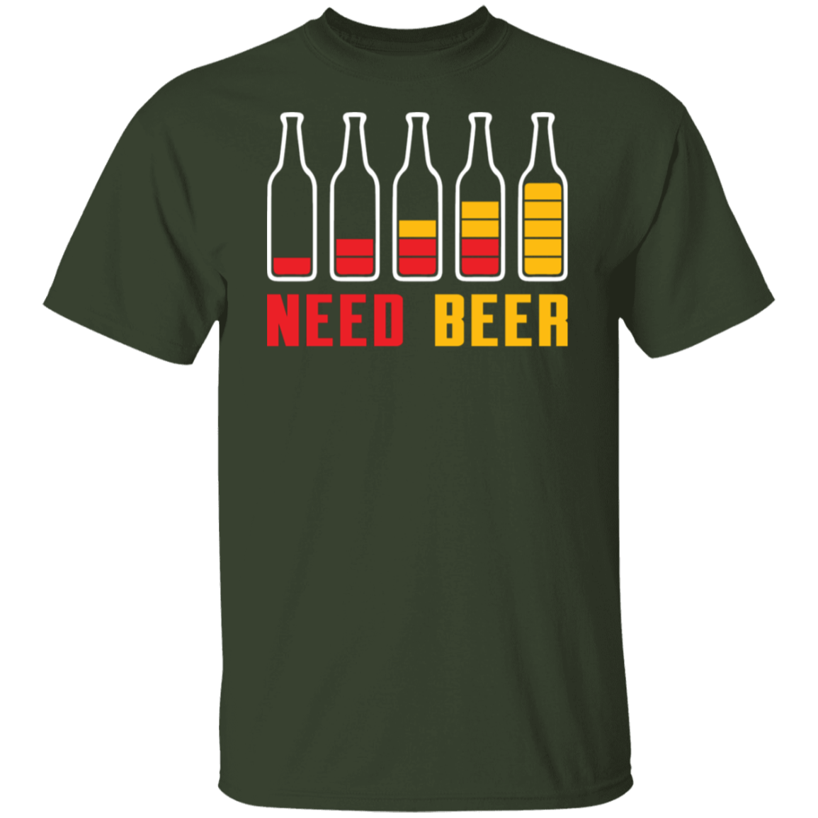"Need Beer" T-Shirt – Perfect for Beer Lovers, Happy Hour, and Alcohol Enthusiasts!