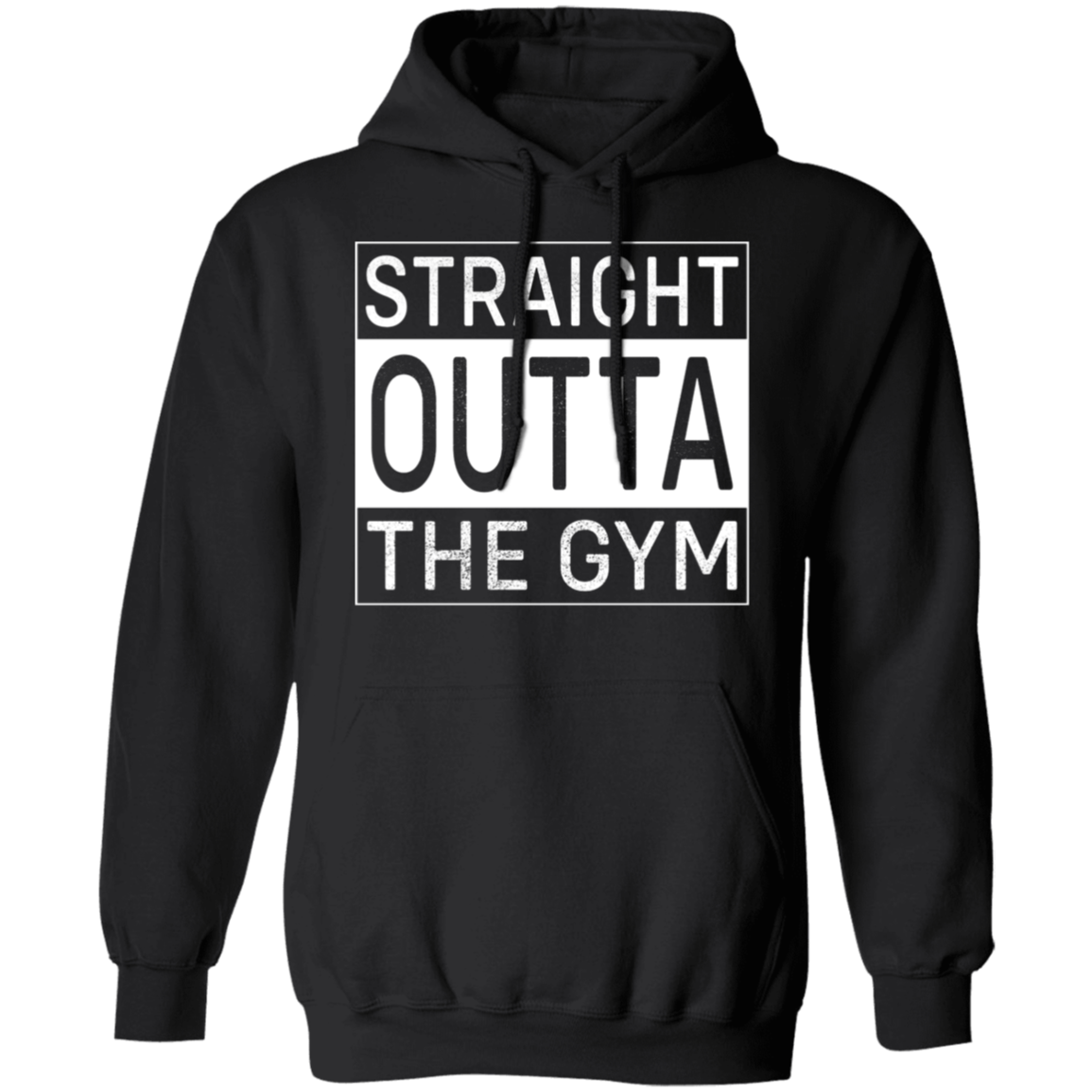 "Straight Outta The Gym" - Premium Workout Hoodie for Fitness Enthusiasts!