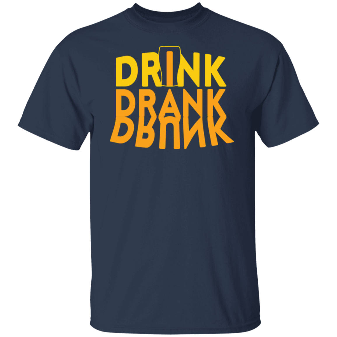 “Drink, Drank, Drunk” Funny T-Shirt – Perfect for Beer, Wine & Cocktail Fans!