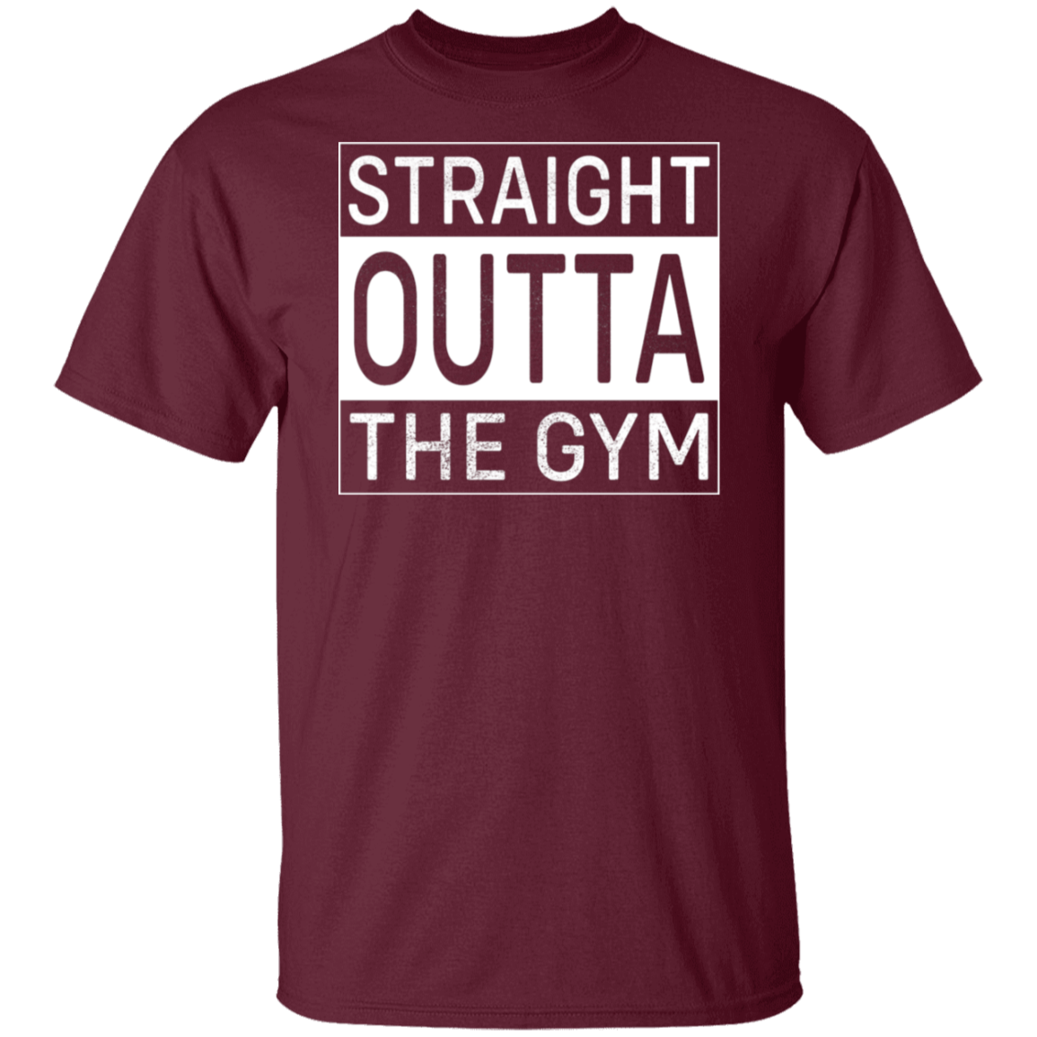 "Straight Outta The Gym" - Premium Workout T-Shirt for Fitness Fanatics!
