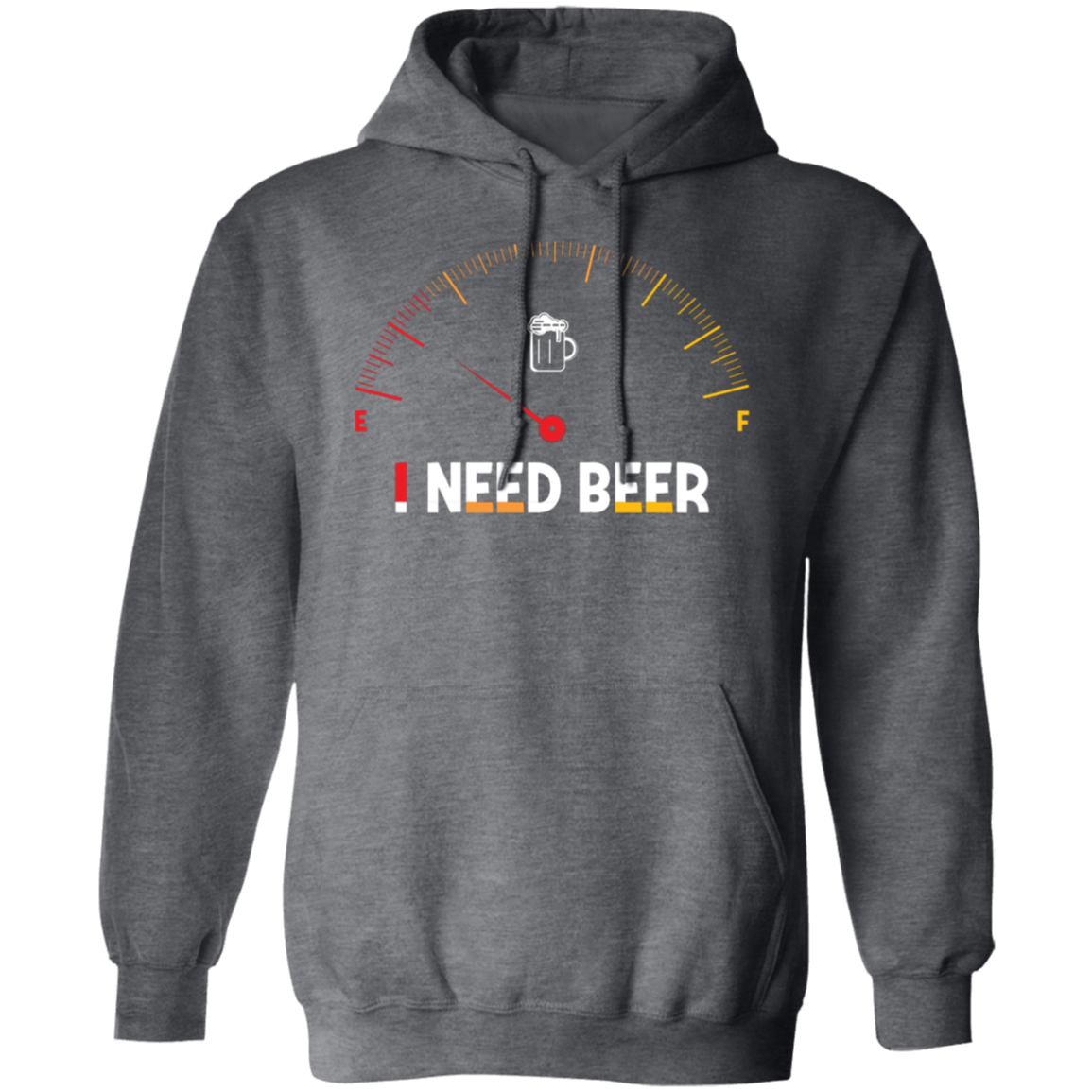 “Fuel Your Day with Beer” Hoodie – Cozy & Hilarious Apparel for Beer Lovers