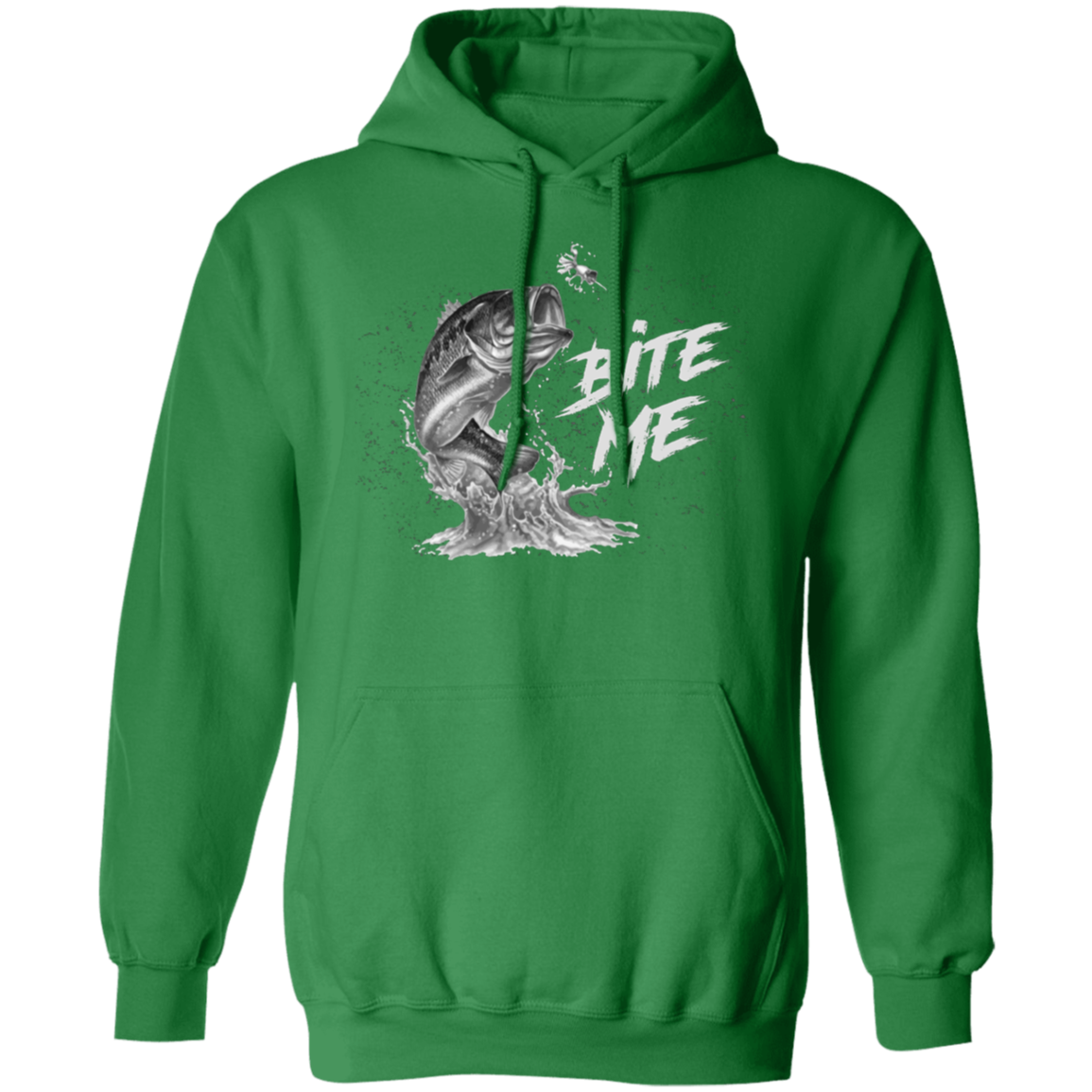 "Bite Me" Fishing Hoodie – Warm and Cozy for Anglers with a Sense of Humor!