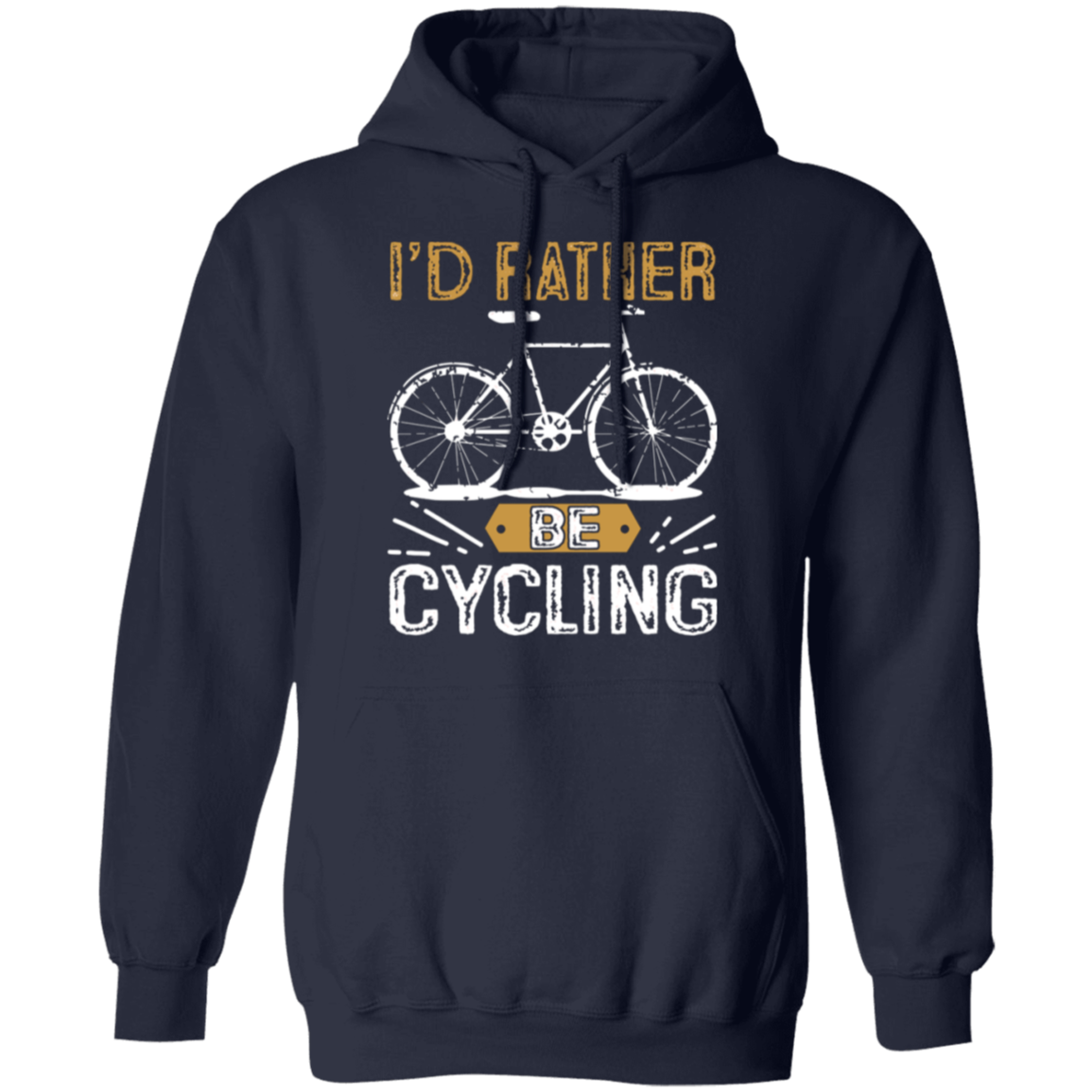 "I'd Rather Be Cycling" Hoodie – Cozy and Stylish Gift for Cyclists!