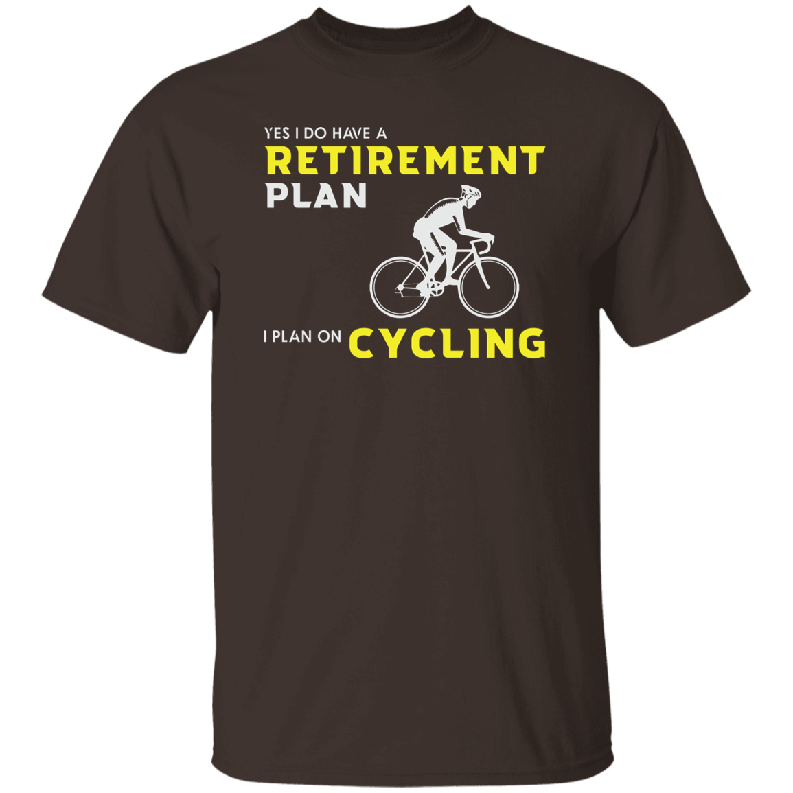 "Retirement Plan? Just Cycling!" | Funny Cycling T-Shirt