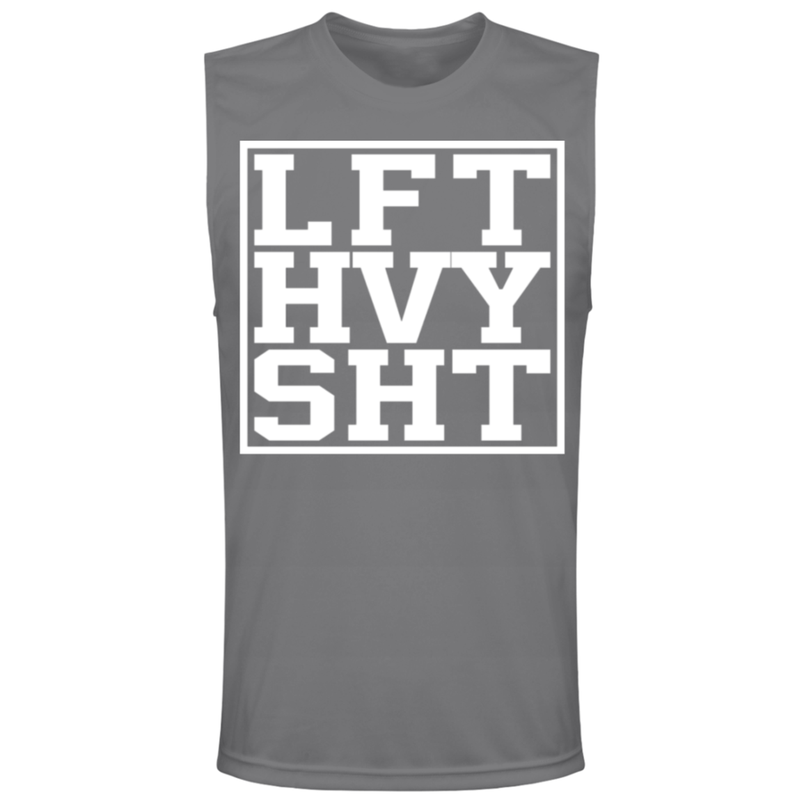 "LFT HVY SHT" Muscle Tee - Ultimate Gear for Weight Lifters and Gym Junkies!