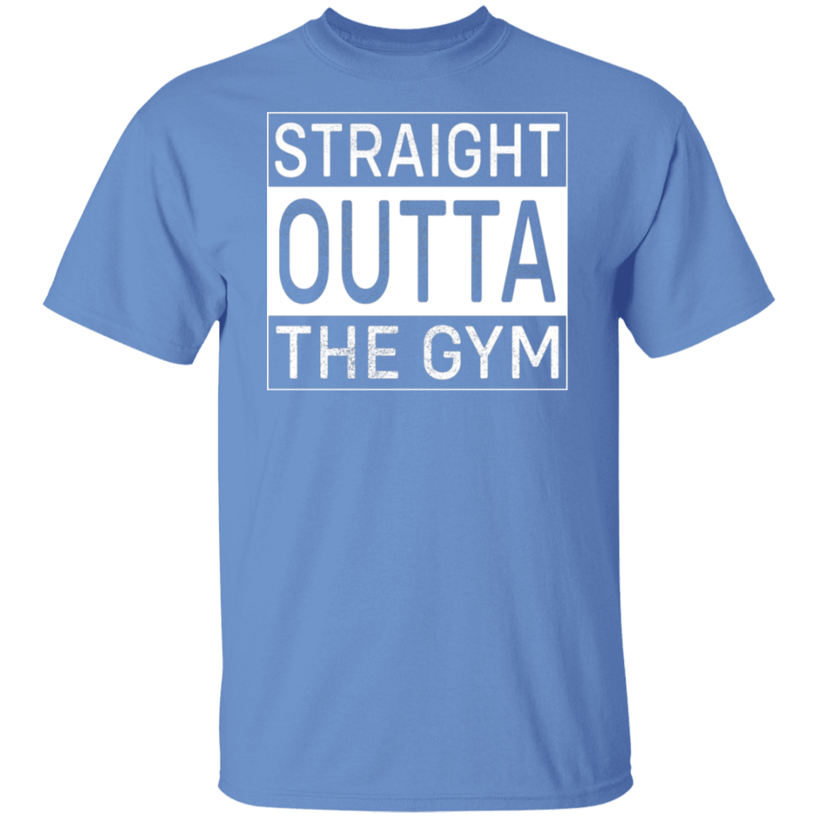"Straight Outta The Gym" - Premium Workout T-Shirt for Fitness Fanatics!