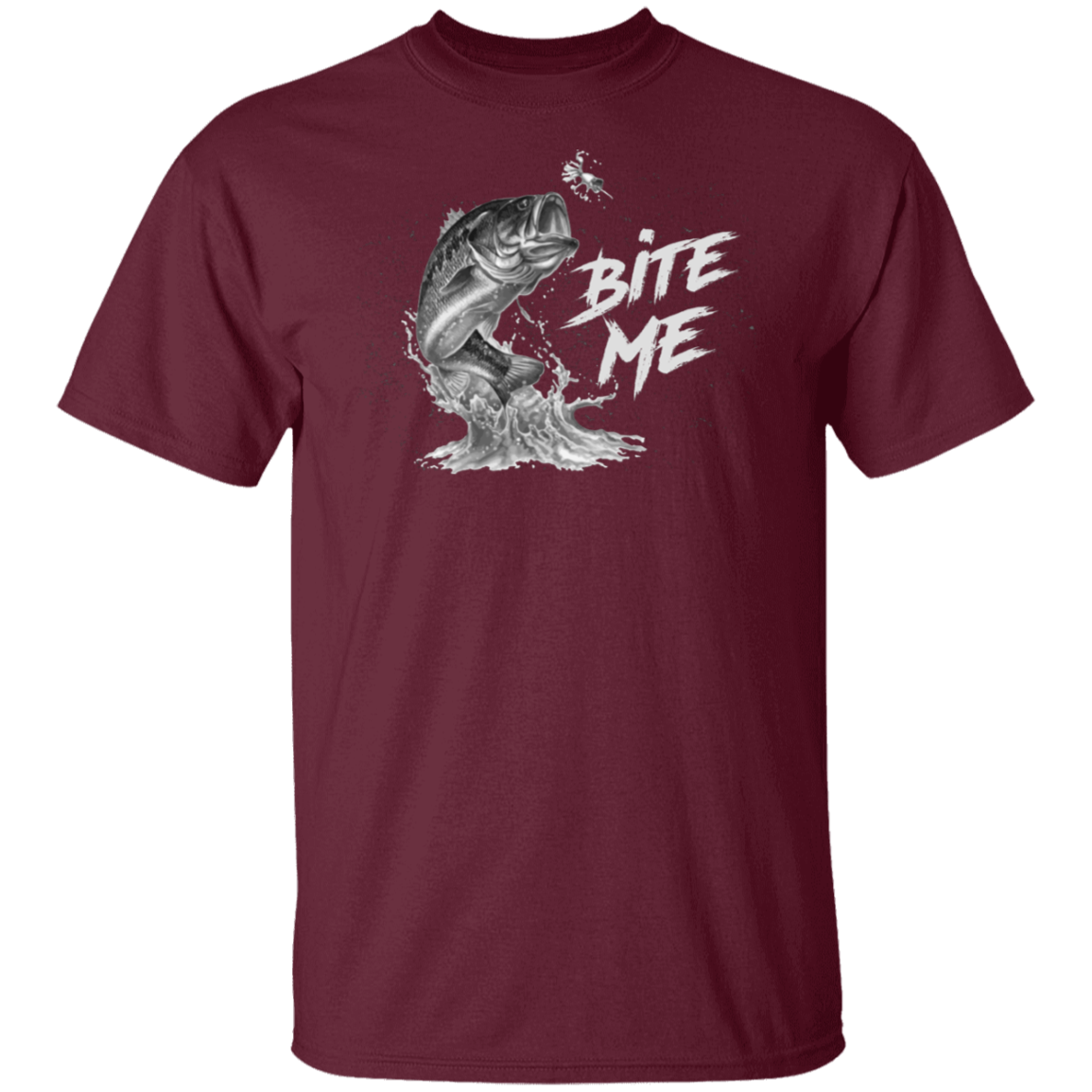 "Bite Me" Fishing T-Shirt – Perfect for Anglers with a Sense of Humor!