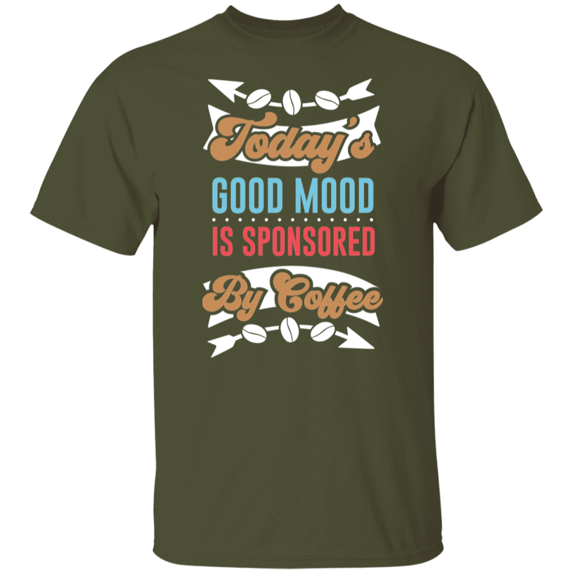 "Today's Good Mood" Coffee T-Shirt - Perfect for Coffee Lovers!