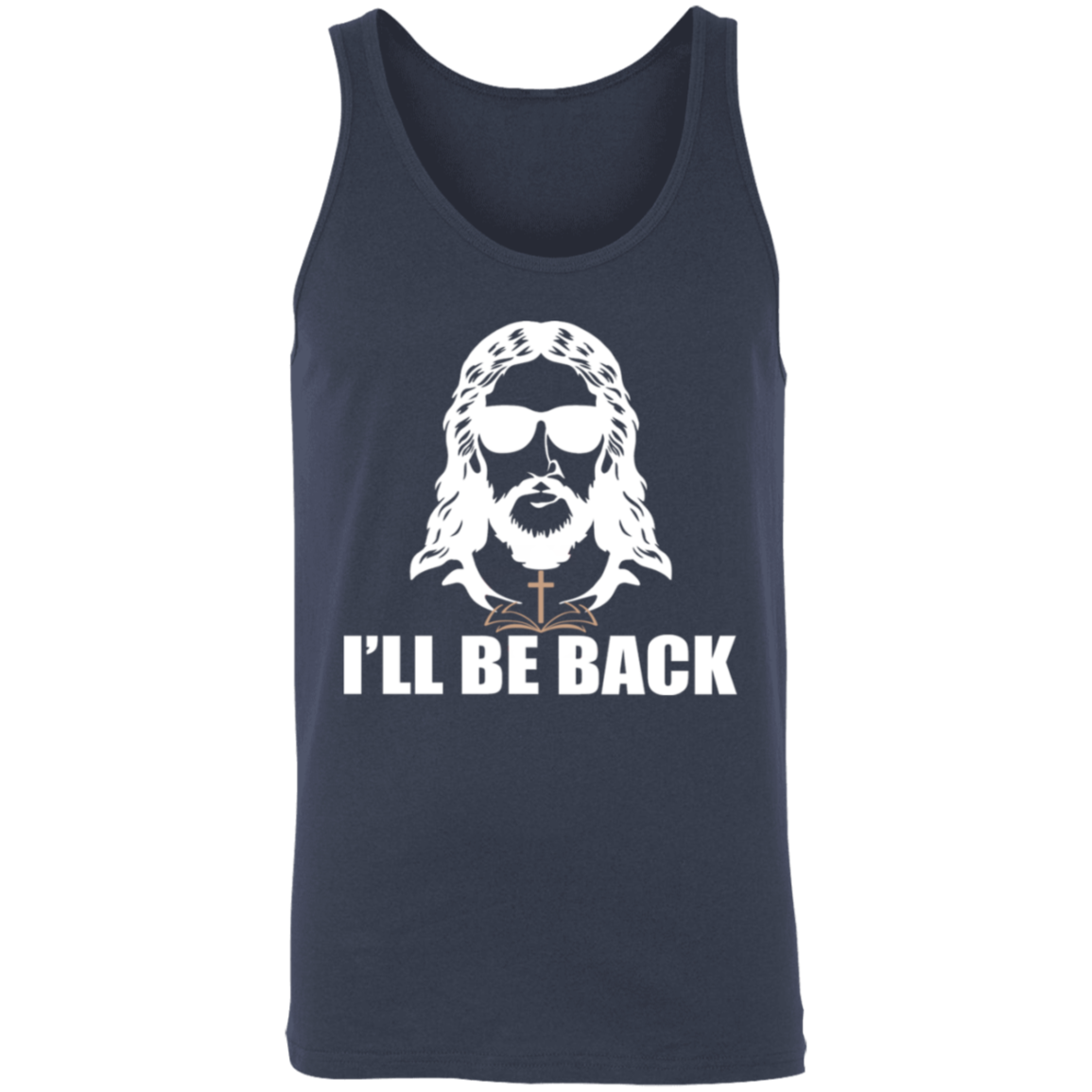 "I'll Be Back" - Jesus Christ Unisex Tank Top