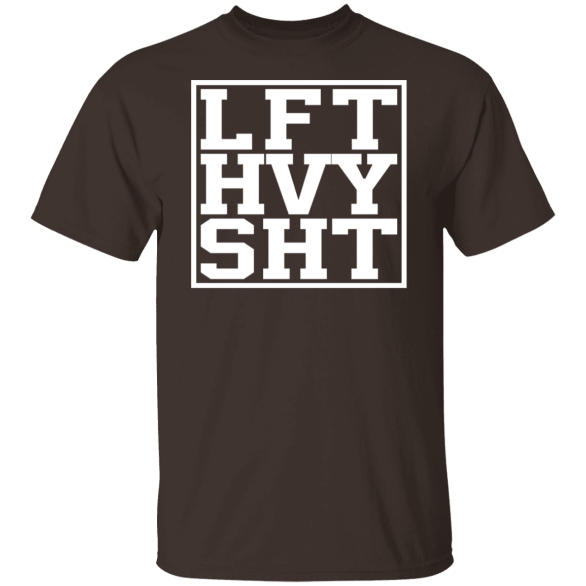 "LFT HVY SHT" T-Shirt - Bold Design for Weight Lifters and Gym Enthusiasts!