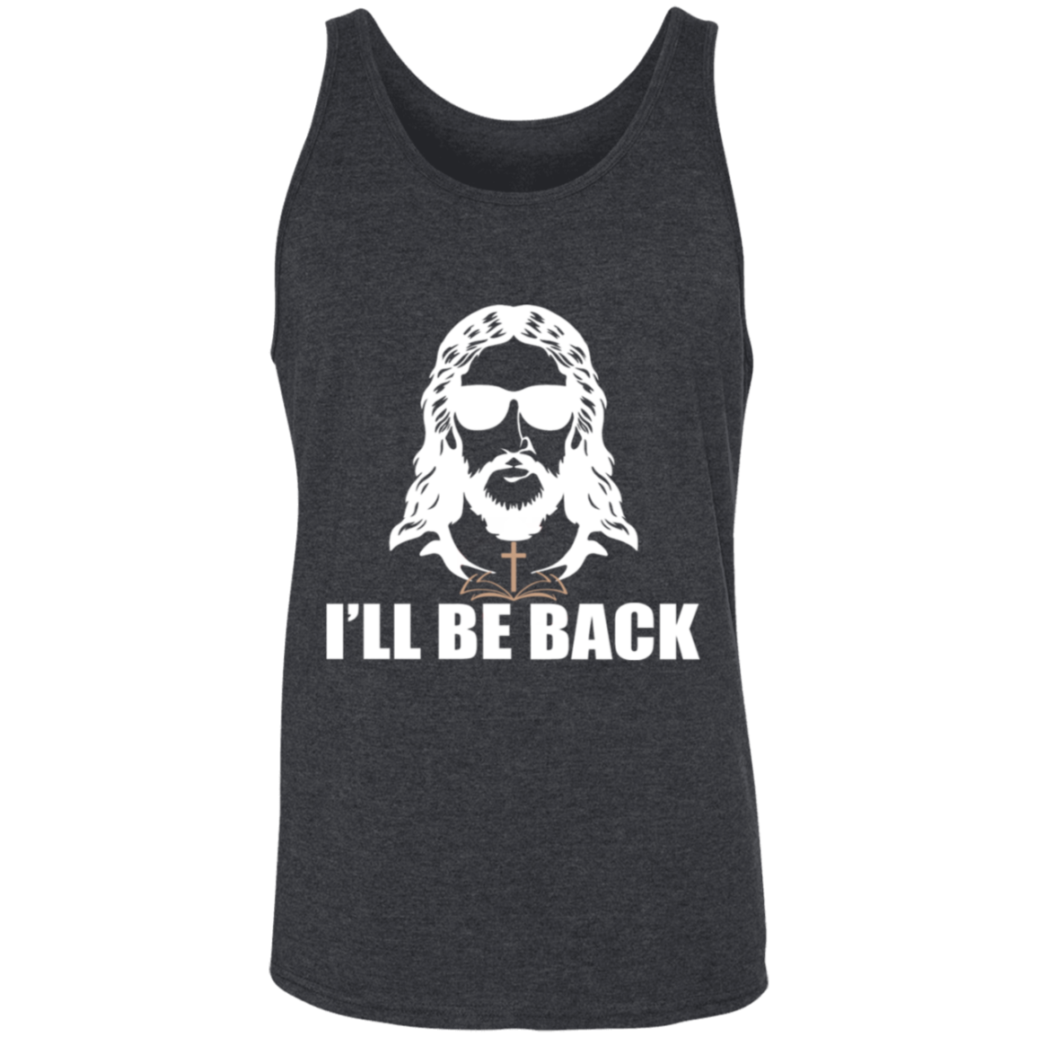 "I'll Be Back" - Jesus Christ Unisex Tank Top