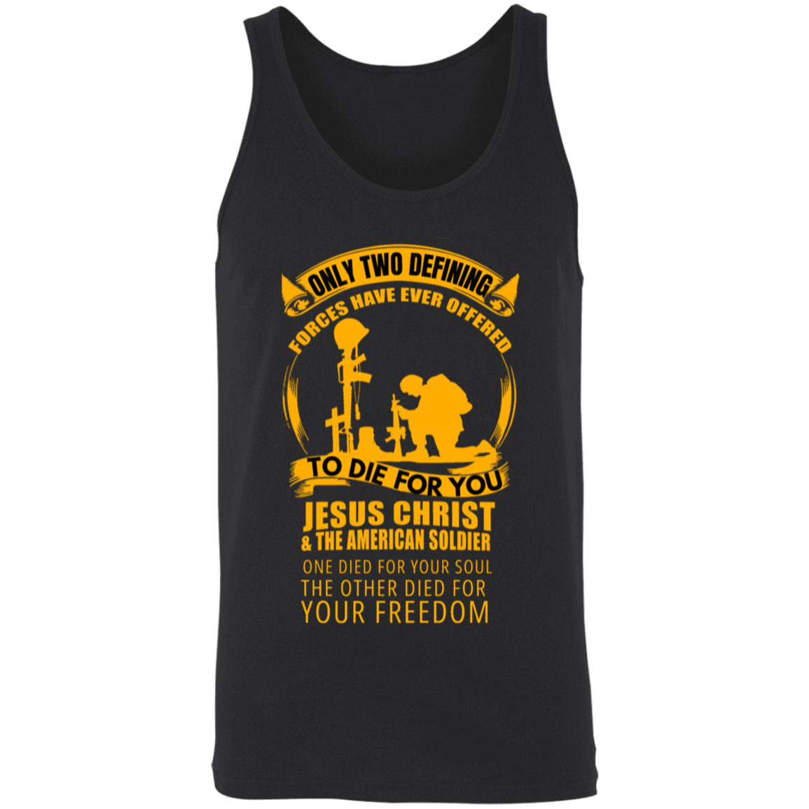 "Defenders of Faith & Freedom" Patriotic Tank Top