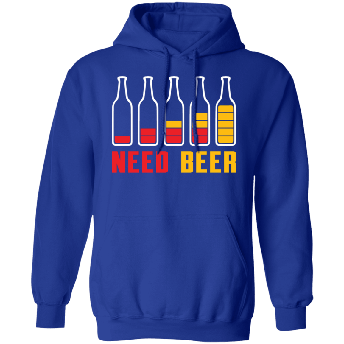 "Need Beer" Hoodie – Ideal for Beer Lovers, Happy Hour, and Alcohol Enthusiasts!
