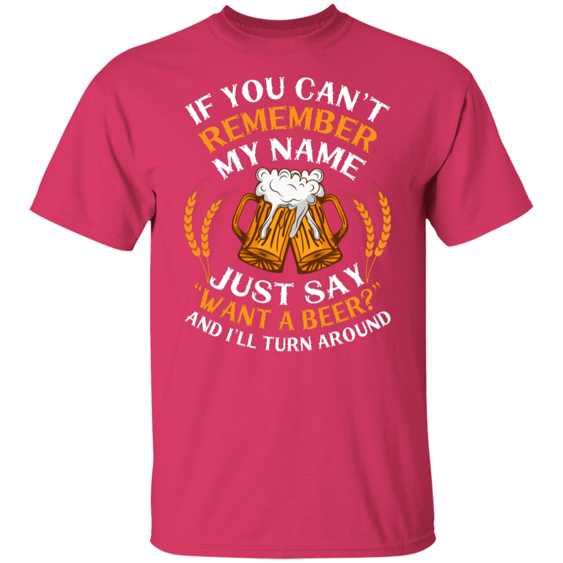 “Cheers to Forgetfulness” Beer Lover’s T-Shirt – Perfect for Happy Hour Fans!