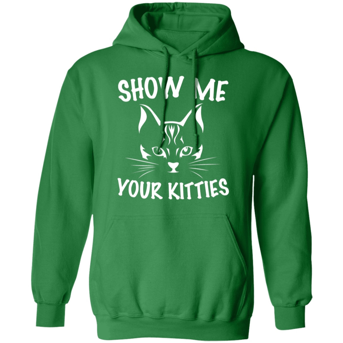 "Show Me Your Kitties" Cute Cat Hoodie – Cozy and Fun for Cat Lovers, Cat Owners, and Cat Ladies!