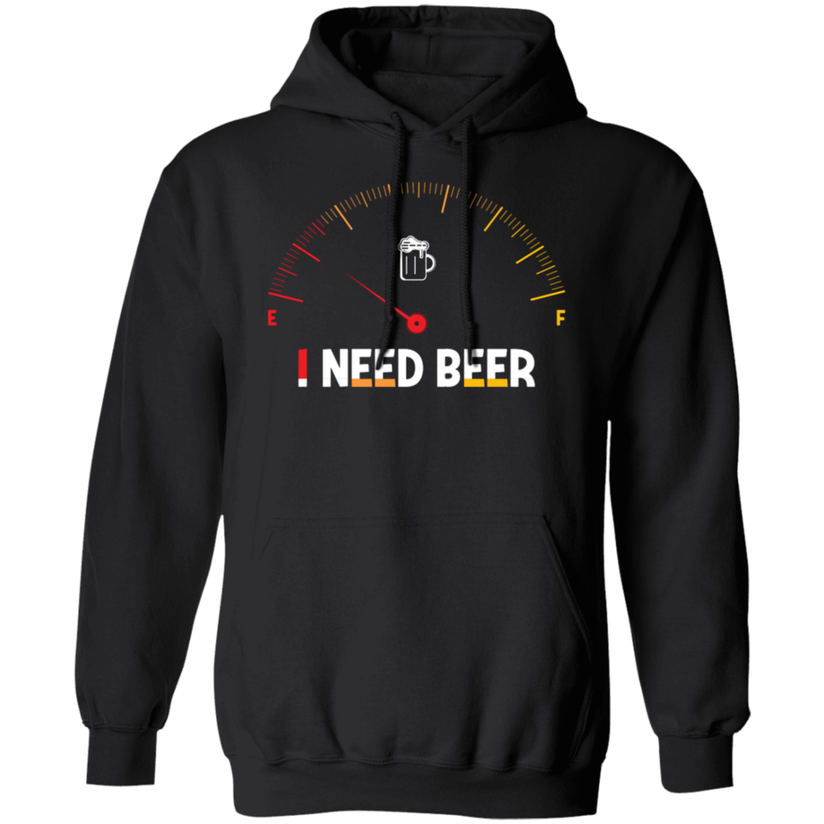 “Fuel Your Day with Beer” Hoodie – Cozy & Hilarious Apparel for Beer Lovers