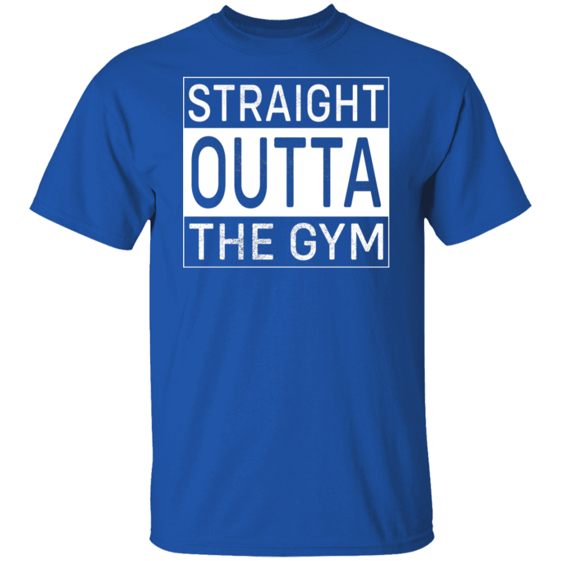 "Straight Outta The Gym" - Premium Workout T-Shirt for Fitness Fanatics!