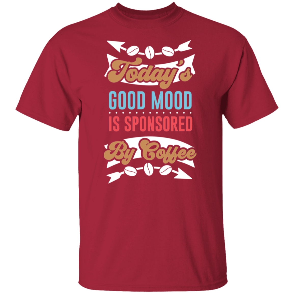 "Today's Good Mood" Coffee T-Shirt - Perfect for Coffee Lovers!