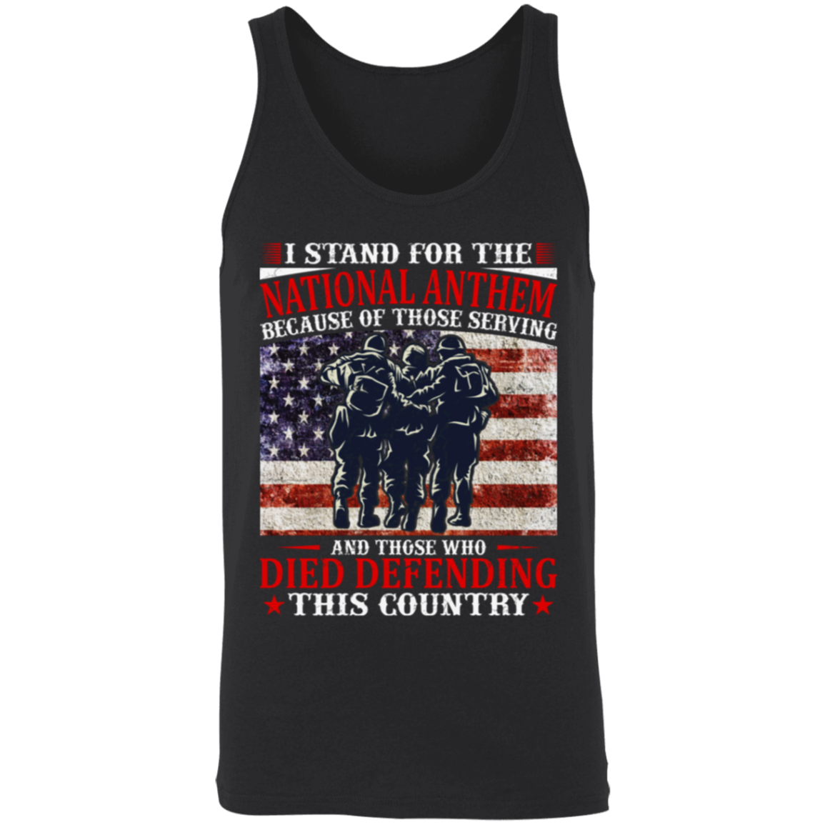 Stand Proud for America Tank Top – Cool Comfort, Strong Patriotism