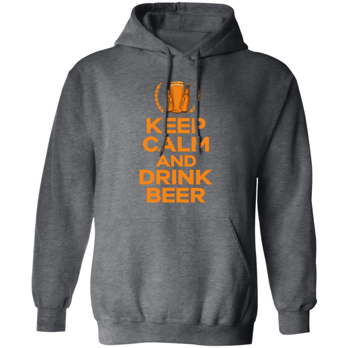 "Keep Calm And Drink Beer" Hoodie – Cozy Comfort for Beer Aficionados and Happy Hour Fans!