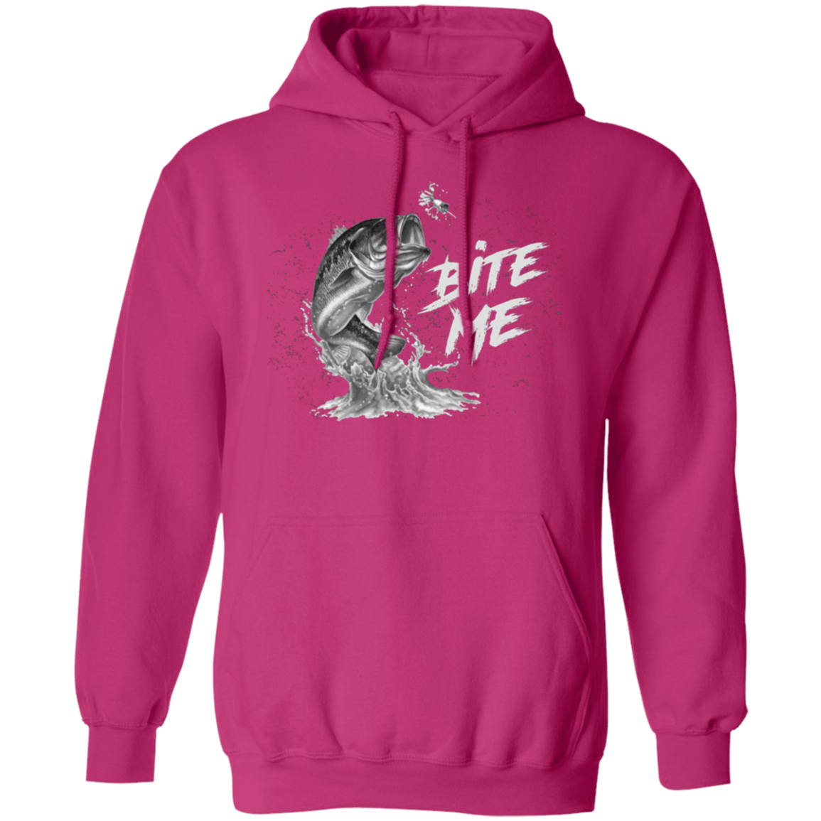 "Bite Me" Fishing Hoodie – Warm and Cozy for Anglers with a Sense of Humor!