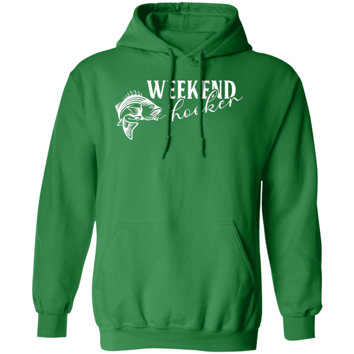 "Weekend Hooker" Fishing Hoodie – Cozy, Funny, and Perfect for Anglers!