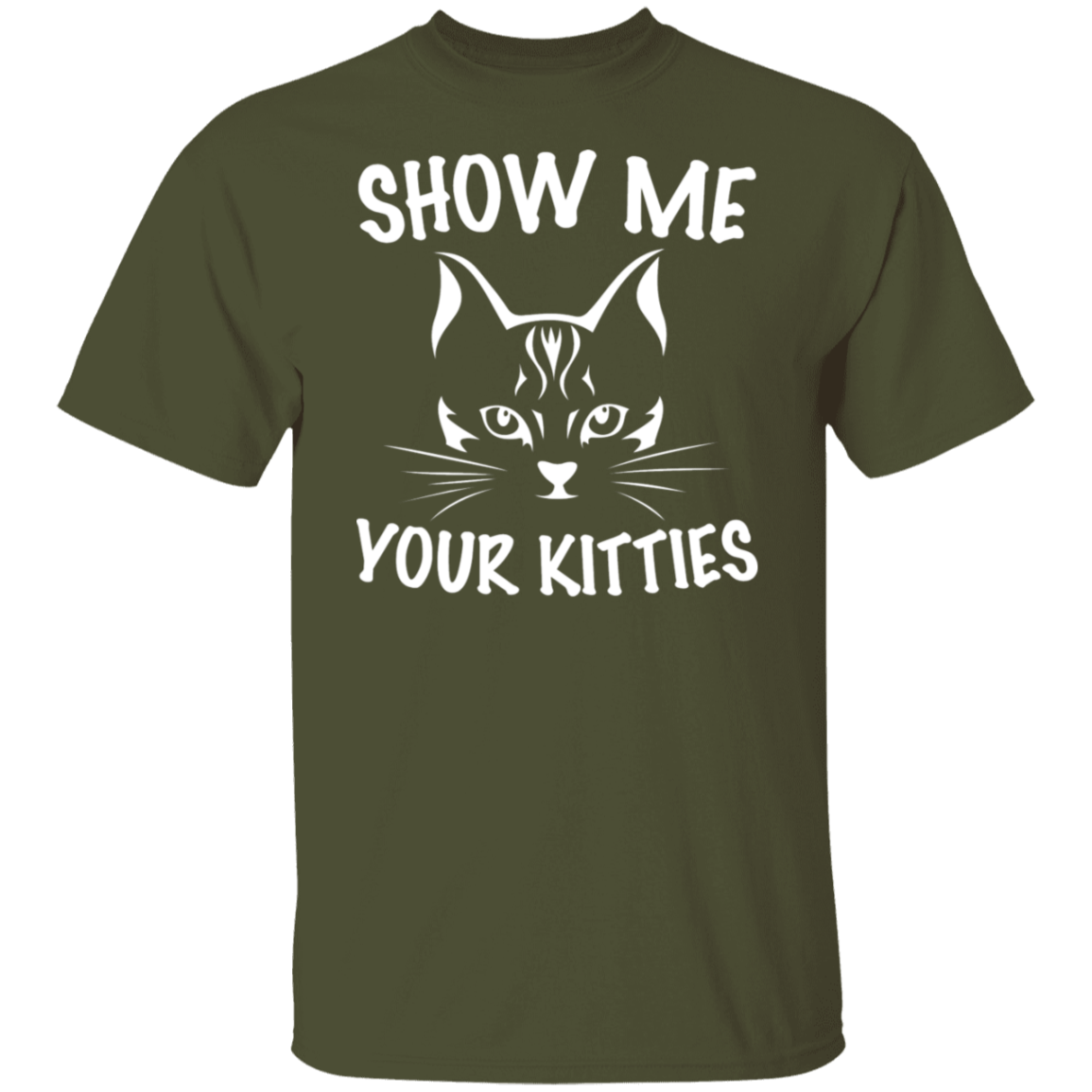 "Show Me Your Kitties" Cute Cat T-Shirt – The Purr-fect Tee for Cat Lovers, Cat Owners, and Cat Ladies!