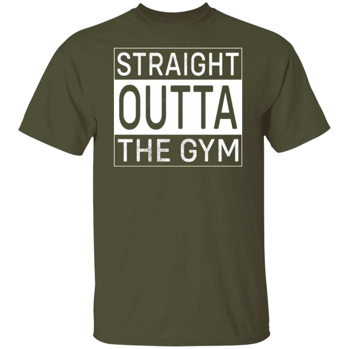 "Straight Outta The Gym" - Premium Workout T-Shirt for Fitness Fanatics!
