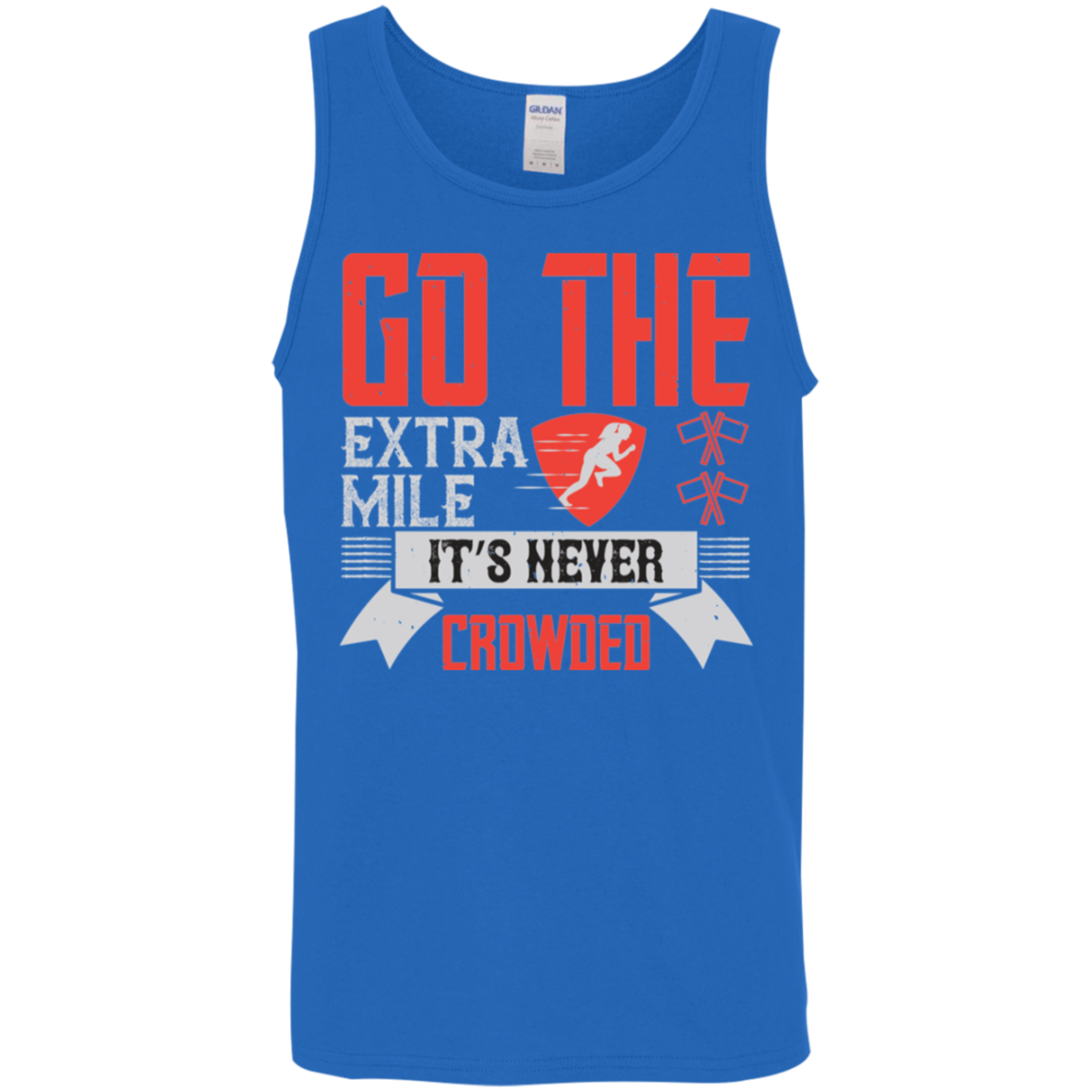 "Go The Extra Mile" Motivational Tank Top for Fitness Enthusiasts!