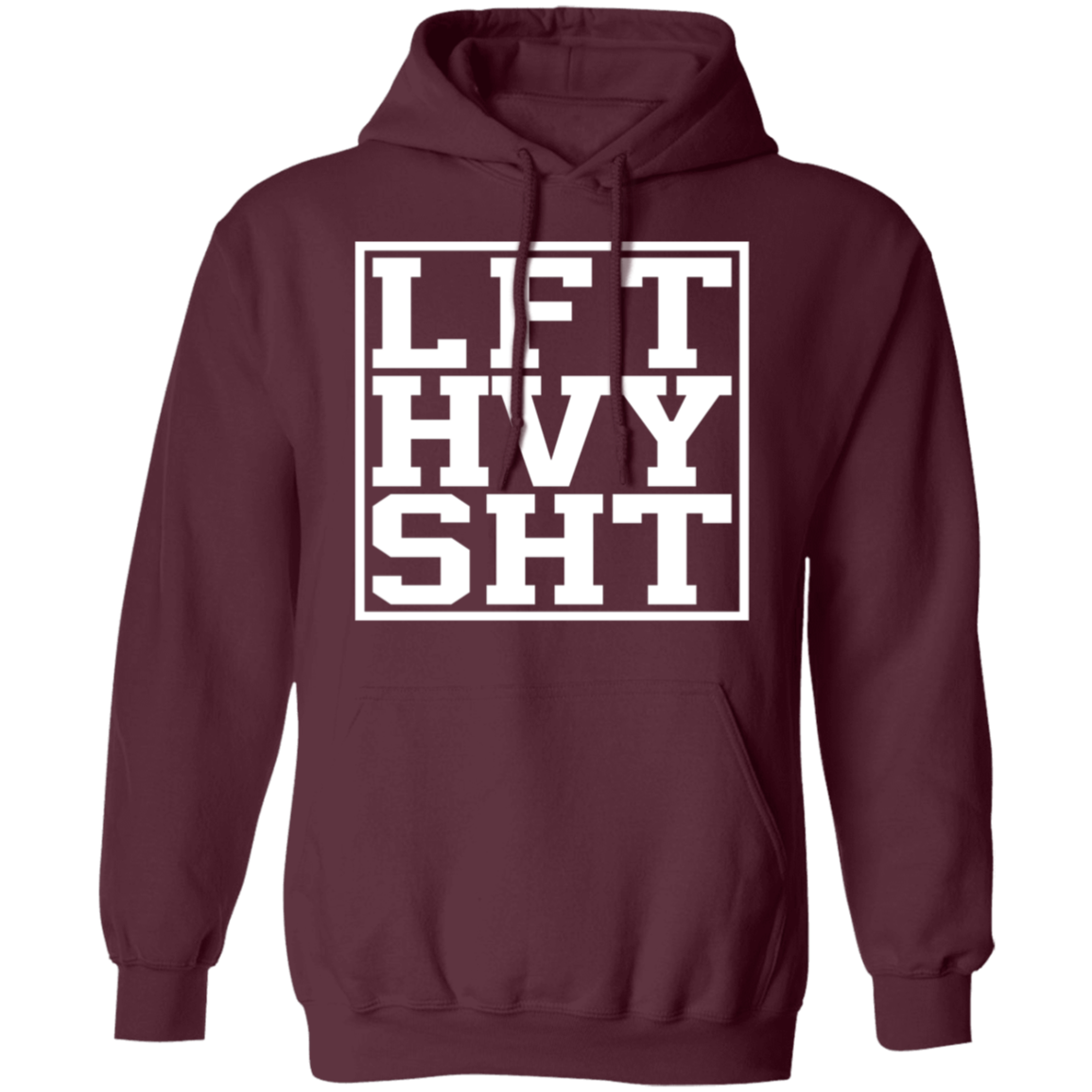 "LFT HVY SHT" Hoodie - Cozy Gear for Lifting Enthusiasts and Gym Warriors!